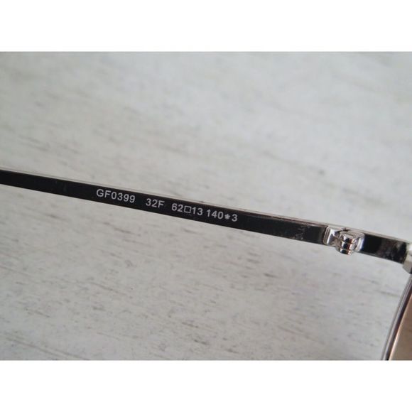 GUESS GF0399 Women's Gold/Gradient Brown Aviator Fashion Sunglasses - Picture 9 of 9